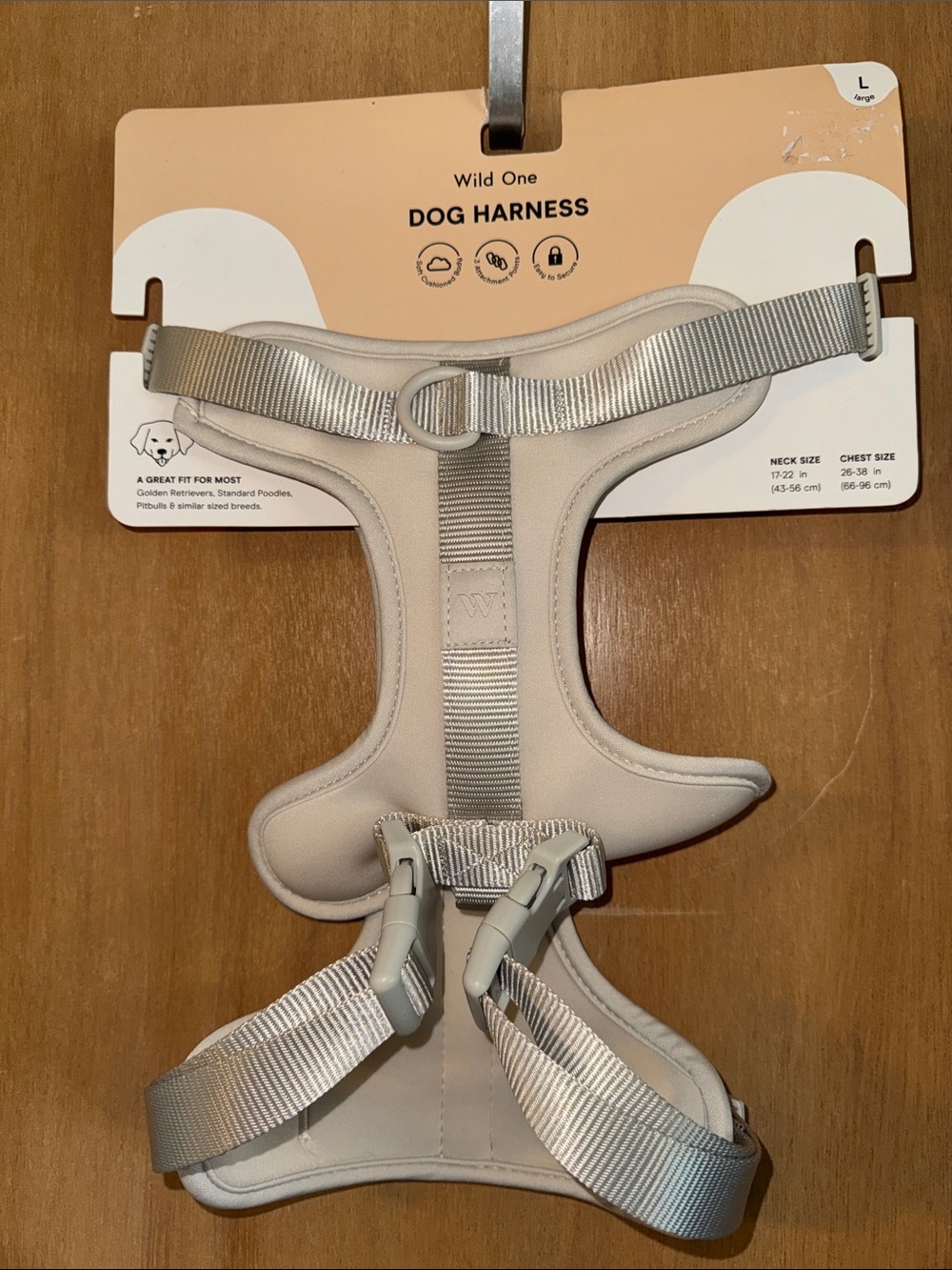 NWT Wild One Large Cushioned Dog Harness 
Adjustable Lightweight No-Pull